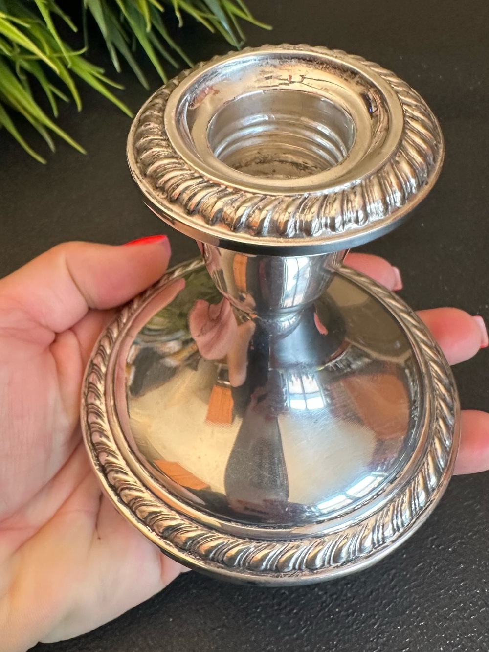 Alvin Sterling Silver Candle Sticks